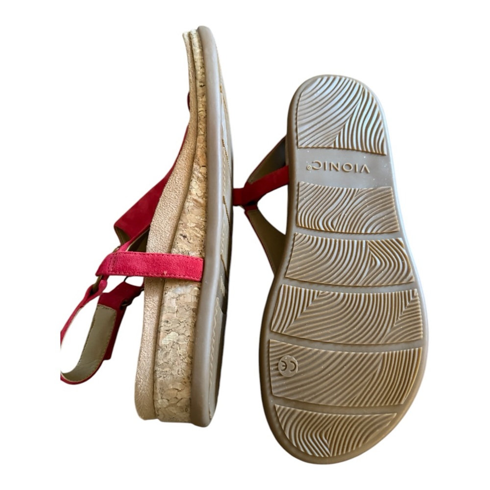 Vionic Red Sandals for Women - Picture 4 of 5